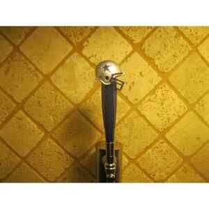 NFL Dallas Cowboys Beer Tap Handle Team Football Kegerator Navy Wood Retro Keg